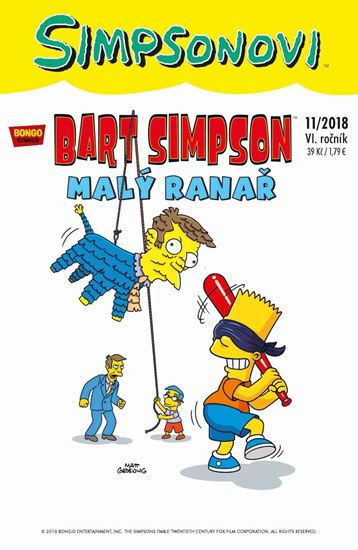 Obrázek produktu: Simpsonovi - Bart Simpson 11/2018 - Malý ranař