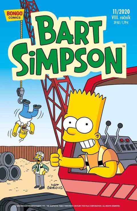 Obrázek produktu: Simpsonovi - Bart Simpson 11/2020