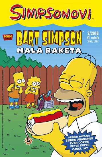 Obrázek produktu: Simpsonovi - Bart Simpson 2/2018 - Malá raketa
