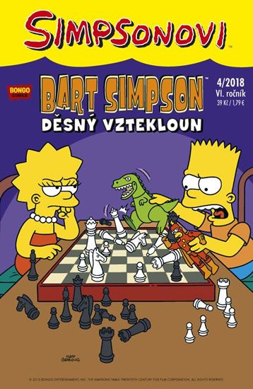 Obrázek produktu: Simpsonovi - Bart Simpson 4/2018 - Děsný vztekloun