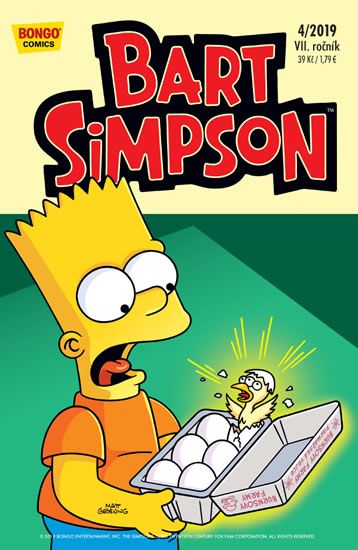 Obrázek produktu: Simpsonovi - Bart Simpson 4/2019