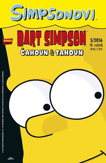 Obrázek produktu: Simpsonovi - Bart Simpson 5/2016 - Čahoun tahoun