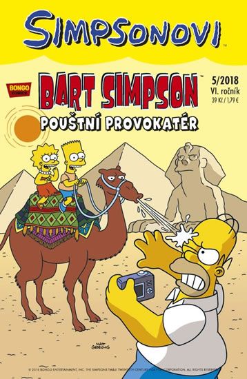 Obrázek produktu: Simpsonovi - Bart Simpson 5/2018 - Pouštní provokatér