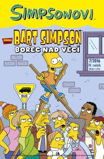 Obrázek produktu: Simpsonovi - Bart Simpson 7/2016 - Borec nad věcí