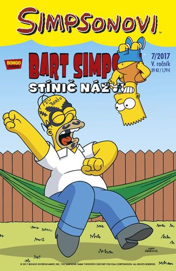 Obrázek produktu: Simpsonovi - Bart Simpson 7/2017 - Stínič názvu