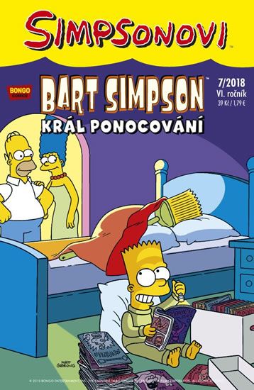 Obrázek produktu: Simpsonovi - Bart Simpson 7/2018 - Král ponocování