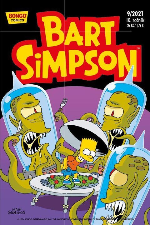 Obrázek produktu: Simpsonovi - Bart Simpson 9/2021