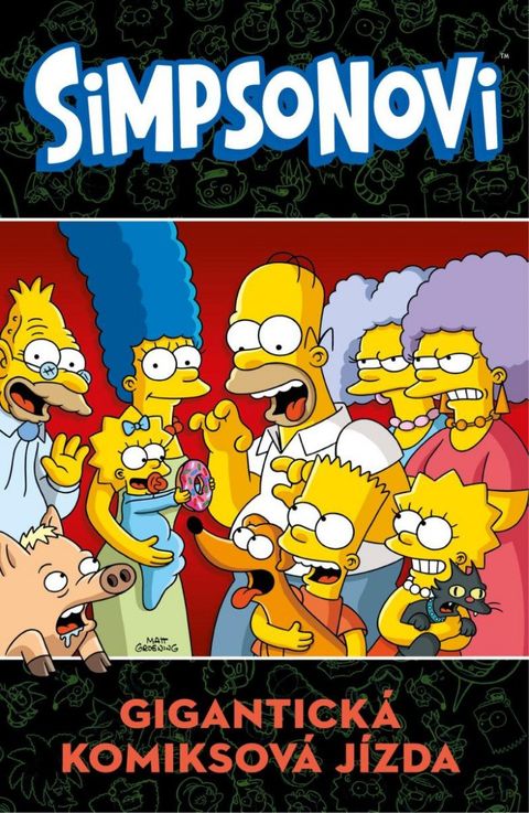 Obrázek produktu: Simpsonovi - Gigantická komiksová jízda