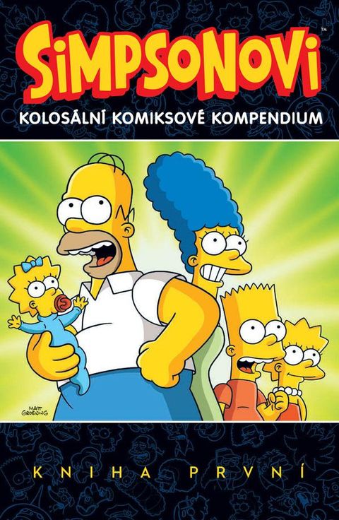 Obrázek produktu: Simpsonovi - Kolosální komiksové kompendium 1