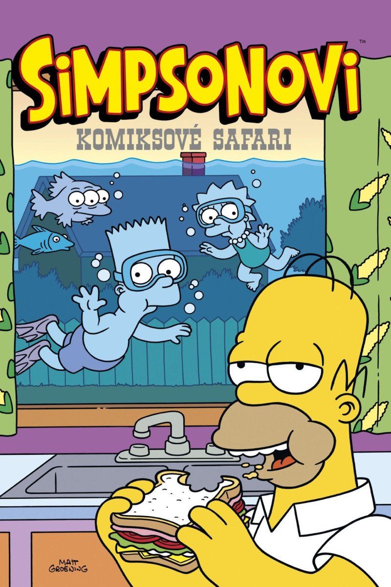 Simpsonovi - Komiksové safari