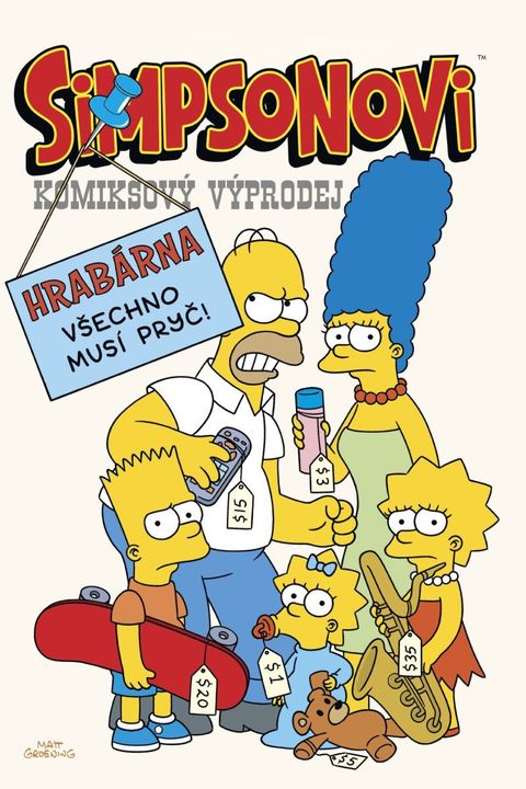 Obrázek produktu: Simpsonovi - Komiksový výprodej