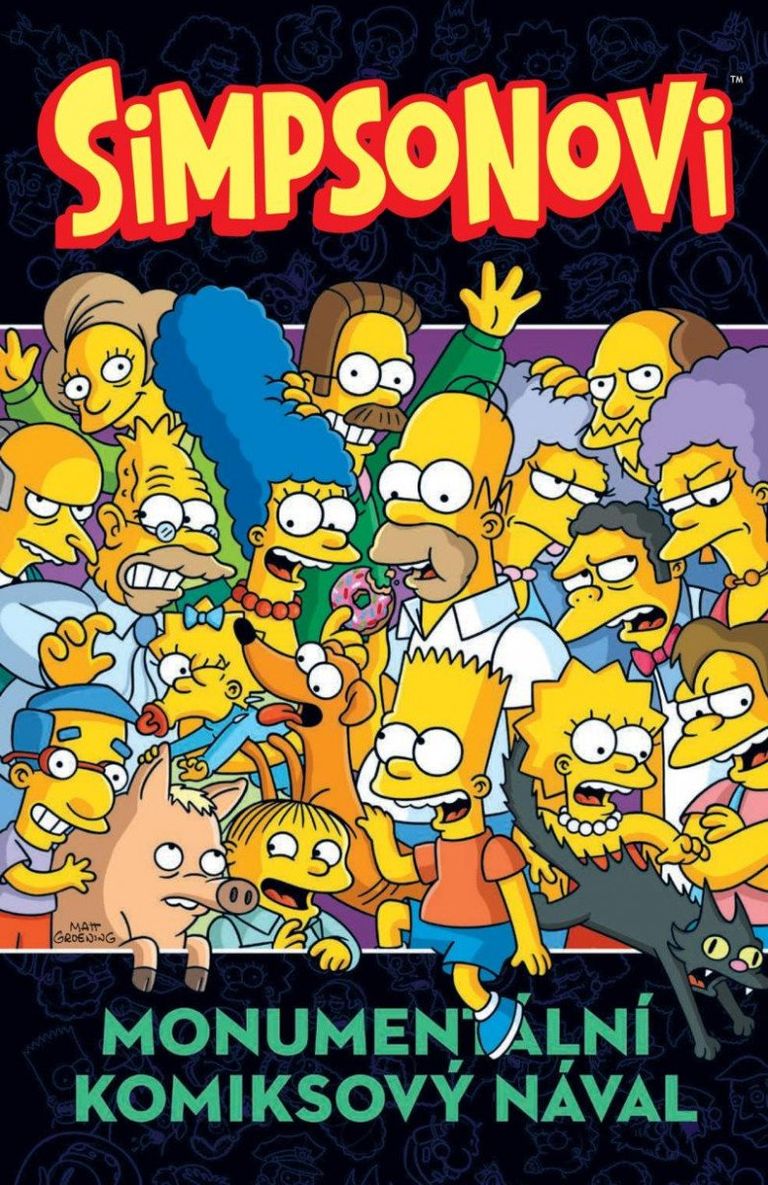 Simpsonovi: Monumentální komiksový nával - Matt Groening