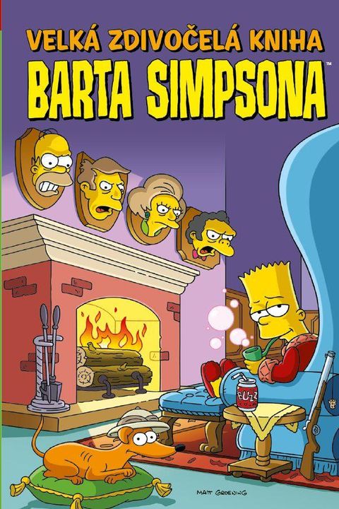 Obrázek produktu: Simpsonovi - Velká zdivočelá kniha Barta Simpsona