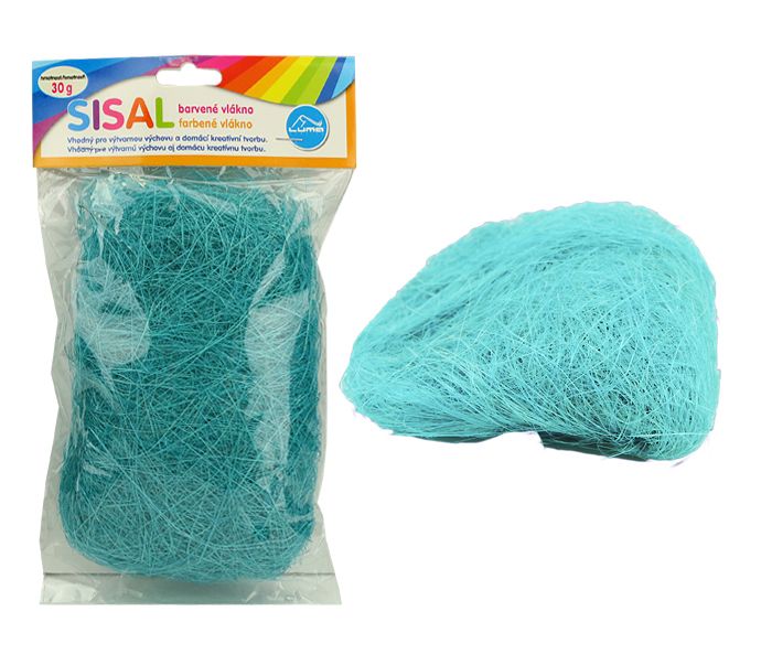Sisal sv.modrý 30 g LUMA