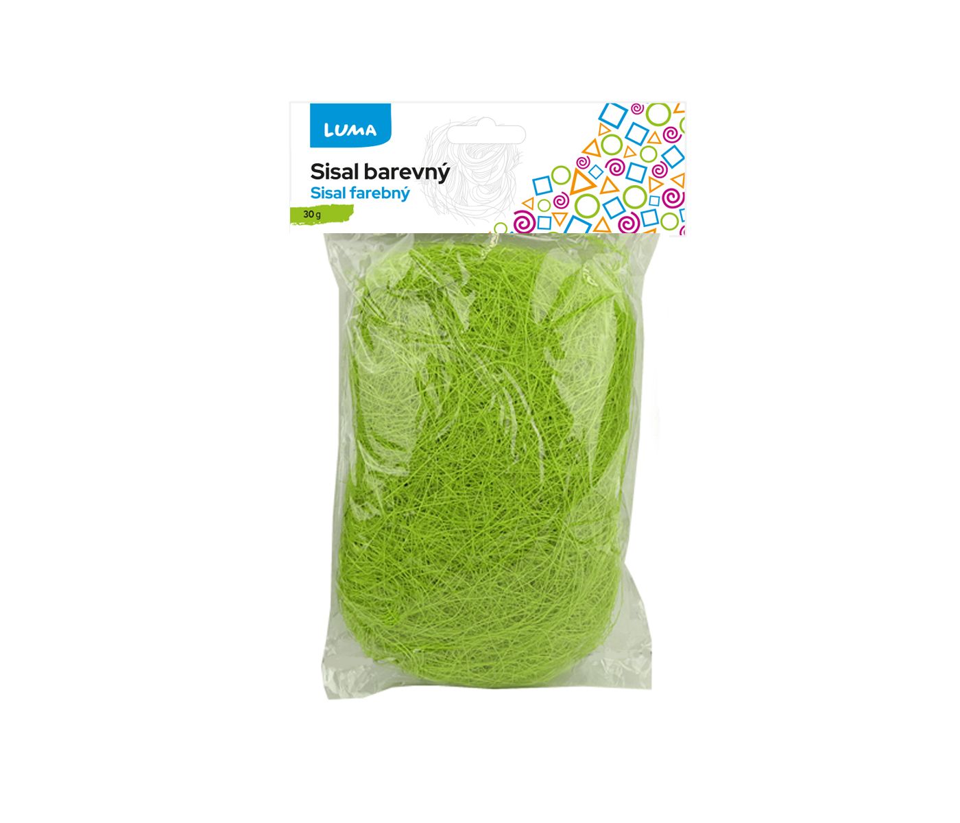 Sisal zelený 30 g LUMA