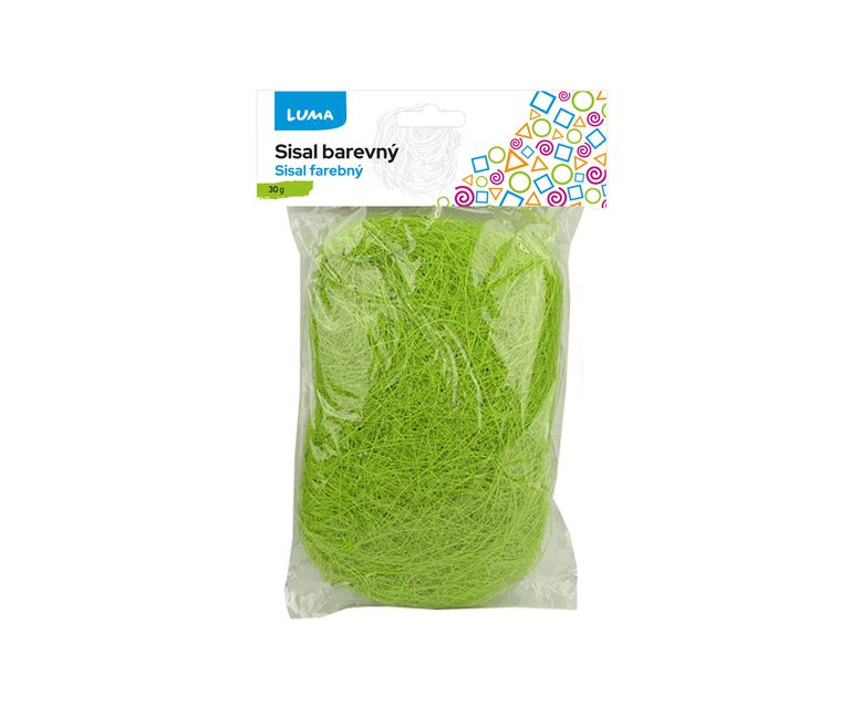 Sisal zelený 30 g LUMA