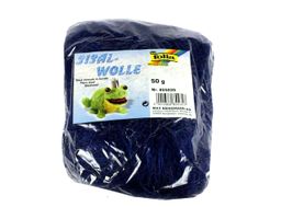 Obrázek produktu: Sisalové vlákno 50 g - barva modrá