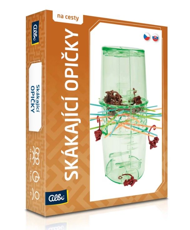 Skákající opičky na cesty
