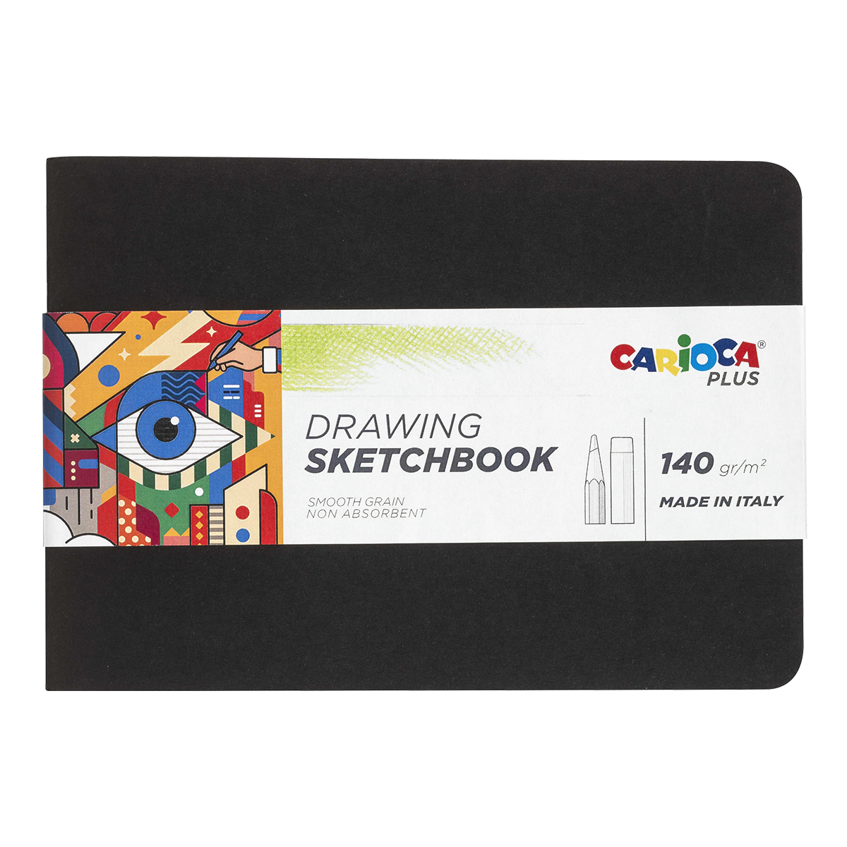 Skicák na kreslení Carioca PLUS A5 20 listů/140 g