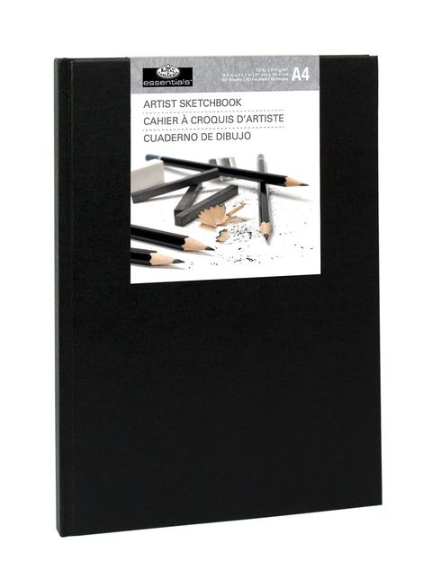 Obrázek produktu: Skicovací blok v pevných deskách - A4, lepený