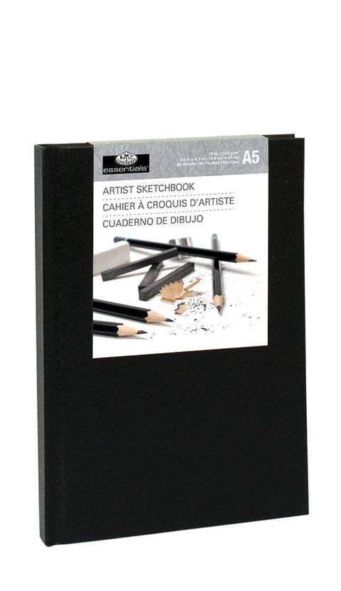 Obrázek produktu: Skicovací blok v pevných deskách - A5, lepený