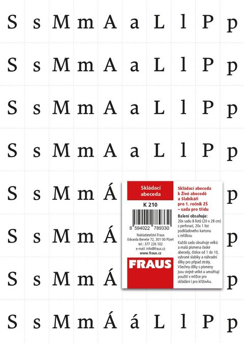 Obrázek produktu: Skládací abeceda – nová generace – sada pro třídu