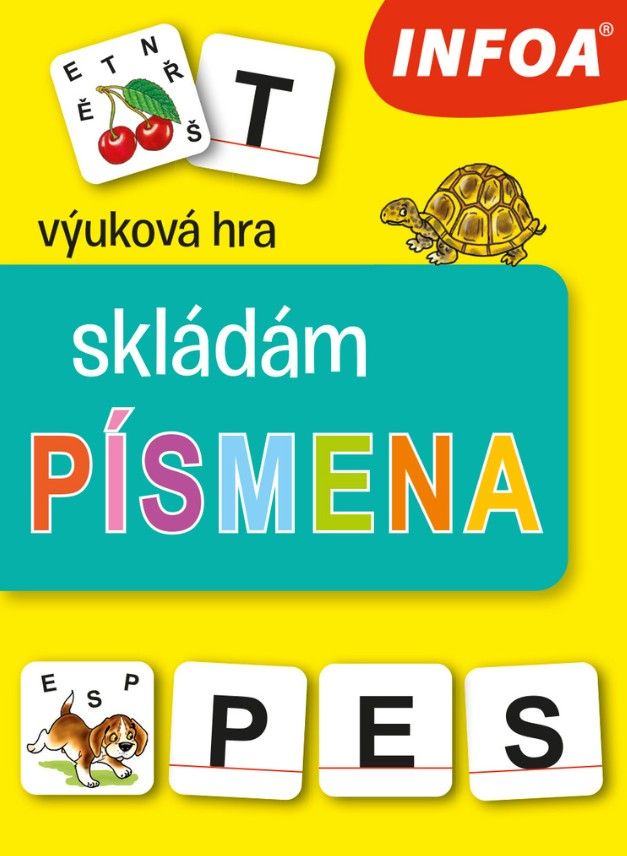 Levně skládám písmena výuková hra
