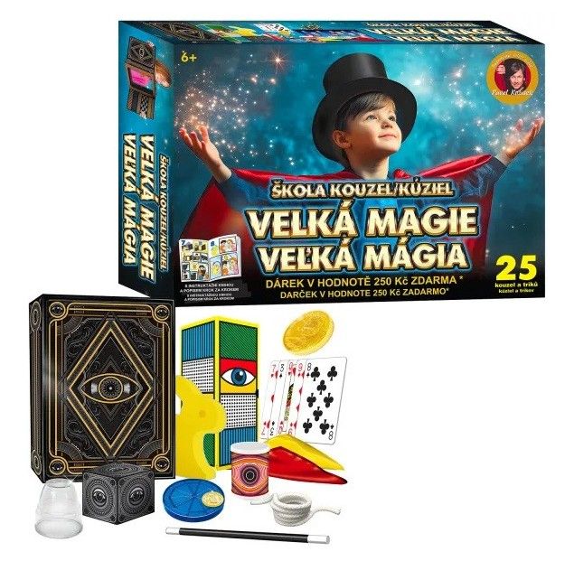 Škola kouzel - Velká magie 25 triků