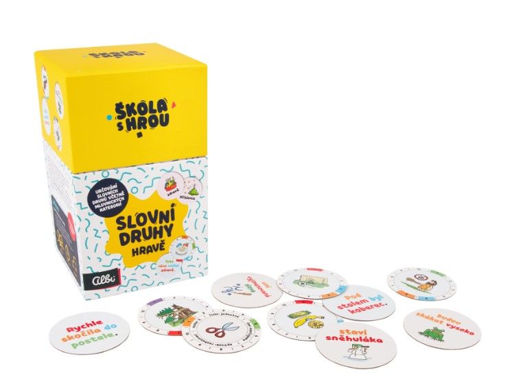 Škola s hrou - Slovní druhy hravě Albi