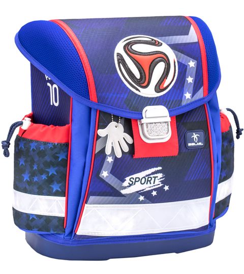 Obrázek produktu: Školní aktovka Belmil - Red-blue Football