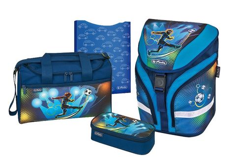 Obrázek produktu: Školní aktovka Herlitz Motion - Fotbal - vybavená