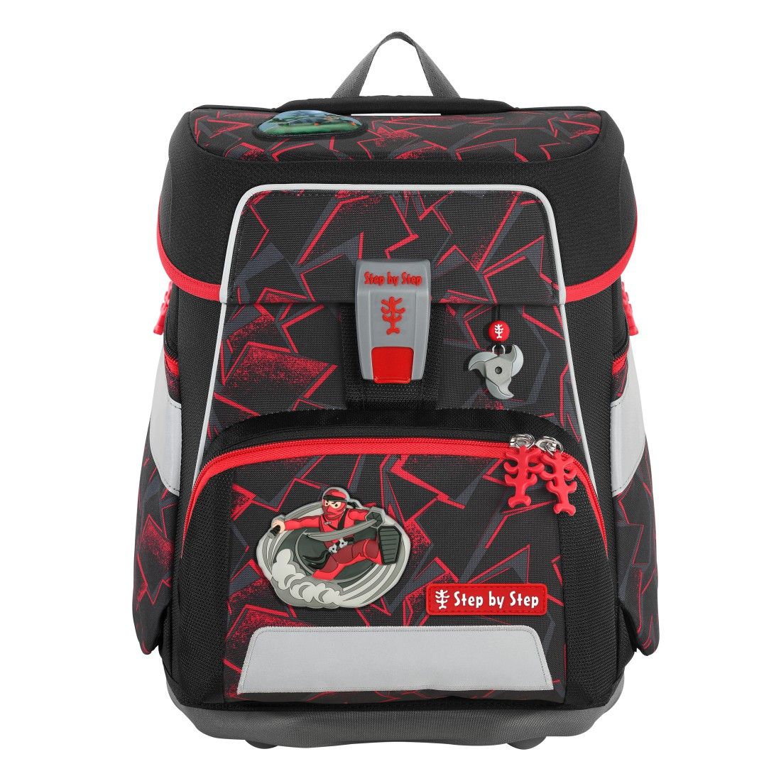 Školní aktovka SPACE pro prvňáčky - 5dílný set, Step by Step Ninja Yuma