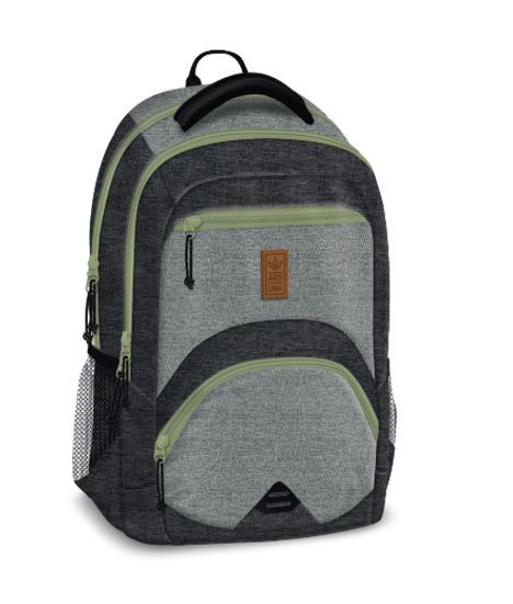 Obrázek produktu: Školní batoh Ars Una - šedo-zelený