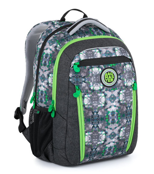 Bagmaster BOSTON 21 B školní batoh - zelený