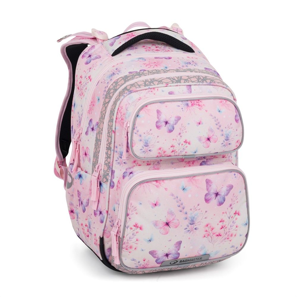 Školní batoh Bagmaster - Motýlci