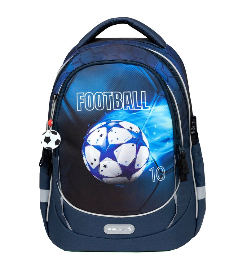 Školní batoh Belmil Leisure Plus - Football light