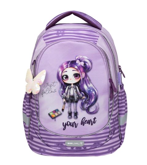 Obrázek produktu: Školní batoh Belmil Leisure Plus - Paint  My Stars
