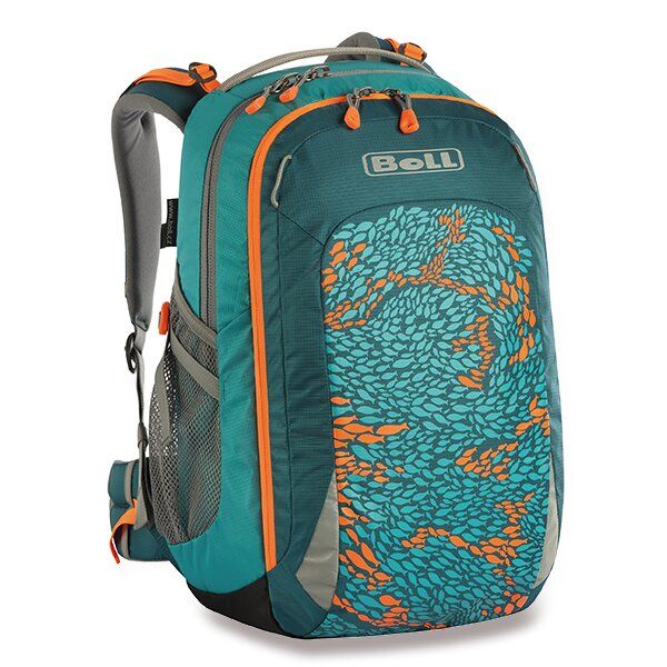Školní batoh Boll Smart Artwork 24 Fish teal BOLL