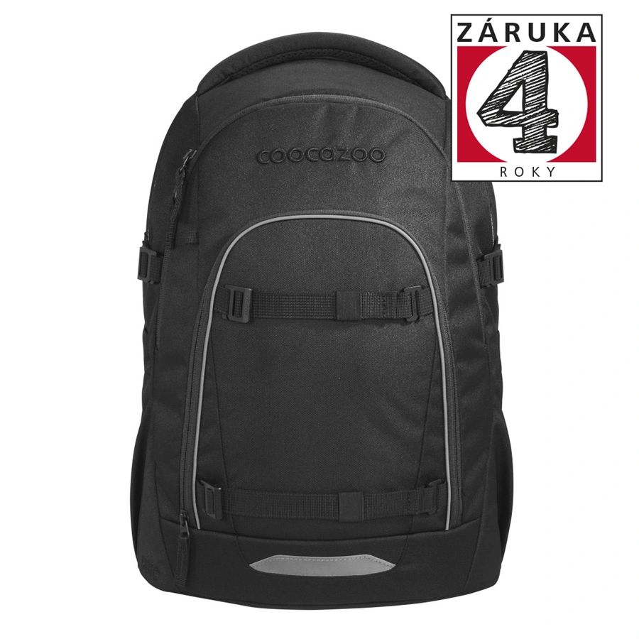 Školní batoh coocazoo MATE, Black Coal, AGR certifikát
