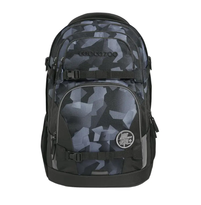 Školní batoh coocazoo PORTER, Grey Rocks, certifikát AGR