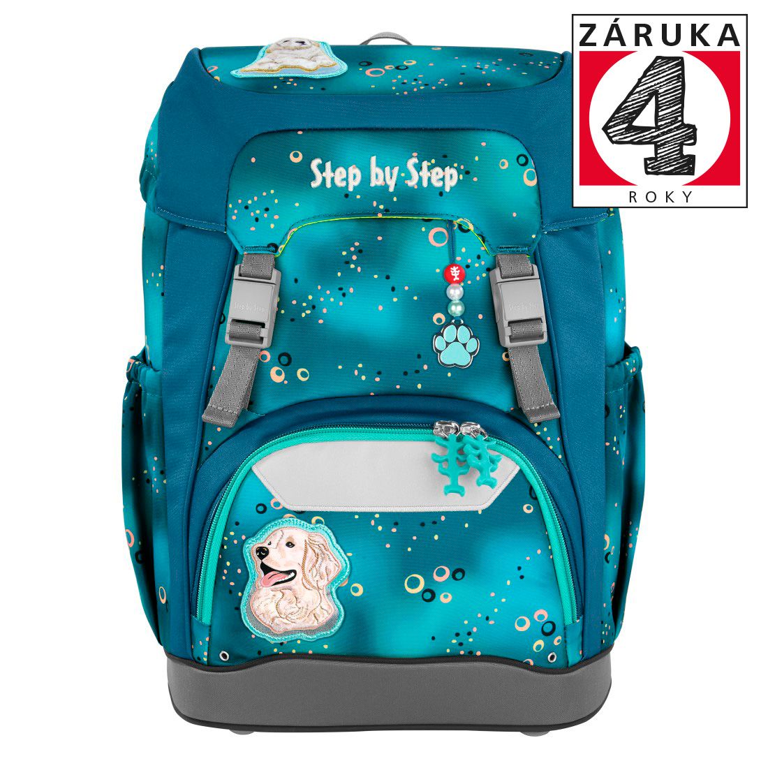 Školní batoh Step by Step GRADE Dog Basty, AGR certifikát