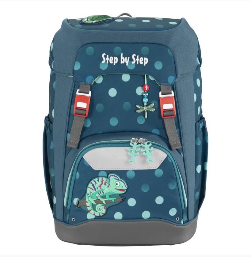 Školní batoh Step by Step GRADE Tropical Chameleon, AGR certifikát