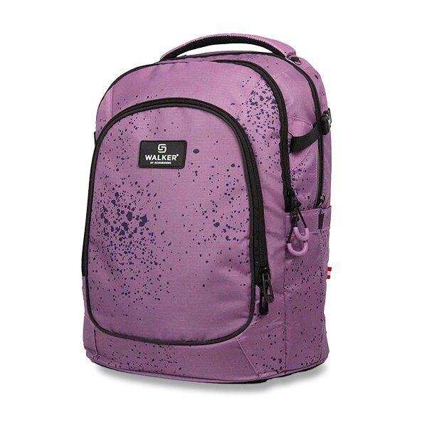 Školní batoh WALKER, Campus Evo 2.0, Purple Splash