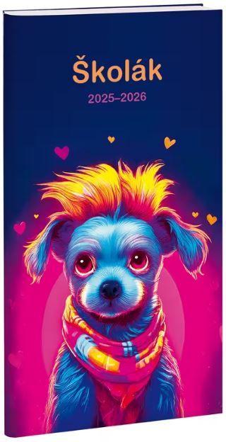 Obrázek produktu: Školní diář školák 2025/26 - Cooldog