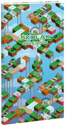 Obrázek produktu: Školní diář školák 2025/26 - Games