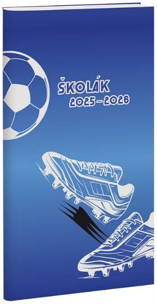 Obrázek produktu: Školní diář školák 2025/26 - Goal