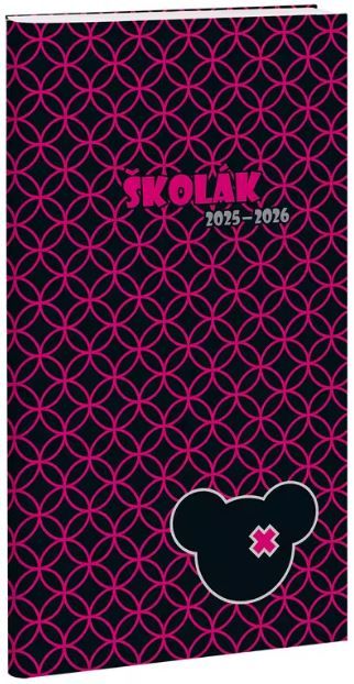 Obrázek produktu: Školní diář školák 2025/26 - Lucky