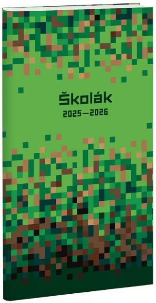 Školní diář školák 2025/26 - Pixel