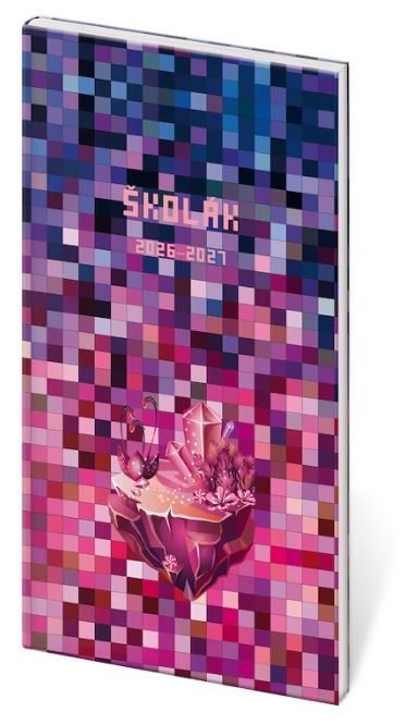 Obrázek produktu: Školní diář školák 2026/27 - Craftgirl