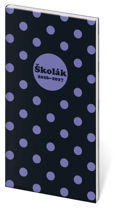Obrázek produktu: Školní diář školák 2026/27 - Cute Bow